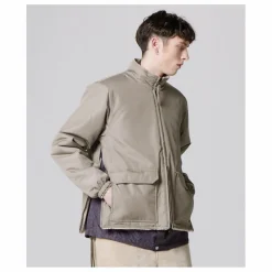 Clearance Taion Veste Réversible Militaire Col Montant | Mocha