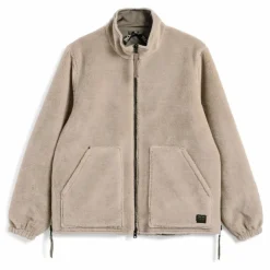 Clearance Taion Veste Réversible Militaire Col Montant | Mocha