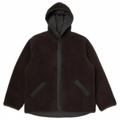 Universal Works Veste Réversible Simple Capuche | Marron Online