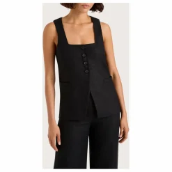 Outlet Faithfull the Brand Veste Sans Manche Jackie | Noir