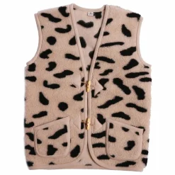 Best Alwero Veste Sans Manches Alpen Guépard - Collection Adulte | Beige