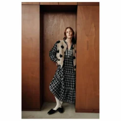 Femme Emile et Ida Veste Sans Manches Cassis Pomme |