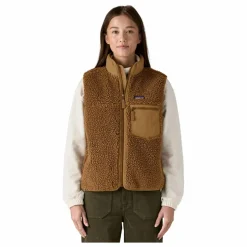 Online Patagonia Veste Sans Manches Classic Retro-X Fibres Reyclées | Marron