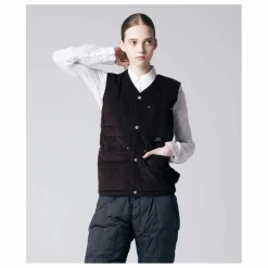 Homme Taion Veste Sans Manches Col V Button Neck |