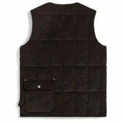 Homme Taion Veste Sans Manches Col V Button Neck |