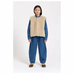 Sale Hundred Pieces Veste Sans Manches Façon Fourrure Joyce | Beige