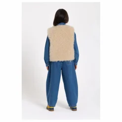 Sale Hundred Pieces Veste Sans Manches Façon Fourrure Joyce | Beige