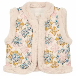 Enfant Louise Misha Manteaux, Blousons|Veste Sans Manches Façon Fourrure Librane Coton Bio |