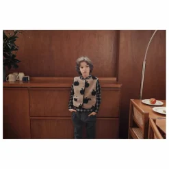 Enfant Emile et Ida Manteaux, Blousons|Veste Sans Manches Façon Sherpa Pommes |