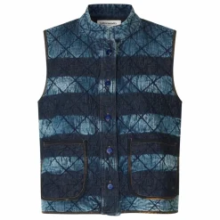 Lollys Laundry Veste Sans Manches Matelassée Cairo | Bleu New