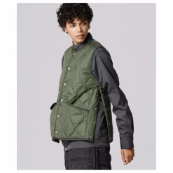 Femme Taion Veste Sans Manches Military Unisexe |