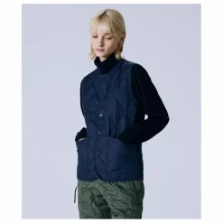 Femme Taion Veste Sans Manches Military Unisexe |