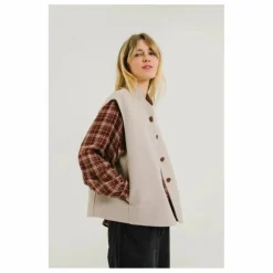 Femme Sacrécoeur Veste Sans Manches Mireia Laine |