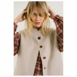 Femme Sacrécoeur Veste Sans Manches Mireia Laine |