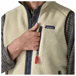 Discount Patagonia Veste Sans Manches Retro Pile Fibres Recyclées | Naturel