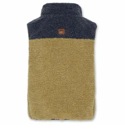 Enfant AO76 Veste Sans Manches Réversible Façon Sherpa Teddy |