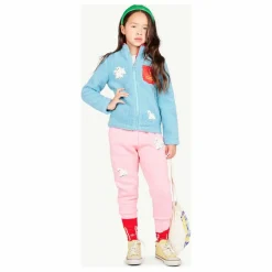 Online The Animals Observatory Veste Sherpa Shrew Fibres Recyclées | Bleu ciel