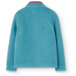 Online The Animals Observatory Veste Sherpa Shrew Fibres Recyclées | Bleu ciel