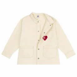 Enfant Petit Bateau Manteaux, Blousons|Veste Surpiqures Cœur |