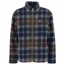 Homme Barbour Veste Tartan Zippée |