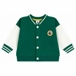 Petit Bateau Veste Teddy Bébé | Vert sapin