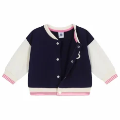 Petit Bateau Veste Teddy Molletonnée | Ecru