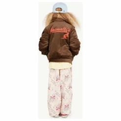 Enfant The Animals Observatory Veste Tiger Velours Côtelé |