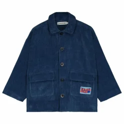 Sale Tangerine Veste Velours Côtelé Coton Bio | Bleu