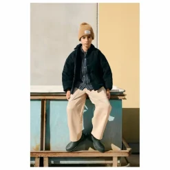 Tangerine Veste Velours Côtelé Matelasée | Noir Online