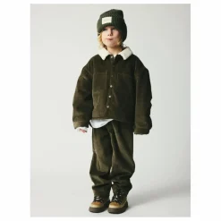 brunobruno nation Veste Velours Côtelé Nohr Coton Bio | Vert kaki Clearance