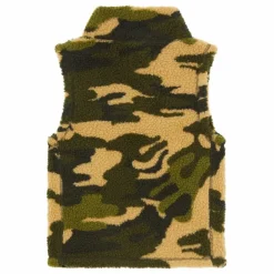 Enfant Hundred Pieces Veste Zippée sans manches Sherpa |