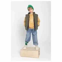Enfant Hundred Pieces Veste Zippée sans manches réversible |