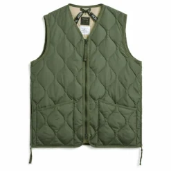 Femme Taion Vestes, Blousons|Doudounes, Parkas, Vestes|Veste Zippée Sans Manches Military Unisexe |