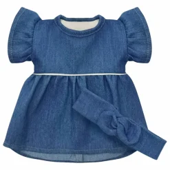 Minikane Vestiaire poupée - Robe Daisy et headband gaze de coton |