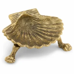 Doing Goods Vide poche coquillage en laiton Scarlett | Doré