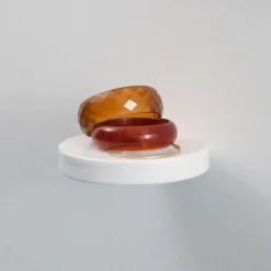 Outlet Moustache Vide-poche Balcon en céramique, Inga Sempé | Blanc