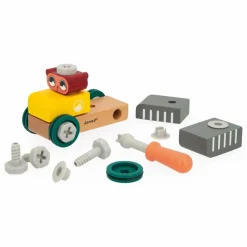 New Janod Voiture à bricoler Ours Brico'Kids Multicolore