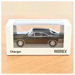 Norev Voiture Dodge Charger 1968 Noir Discount