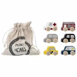 Bloomingville Mini Voitures Avin en bois - set de 6