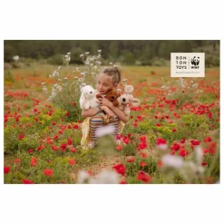 Bon Ton Toys WWF - Peluche Bernard l'ours Marron