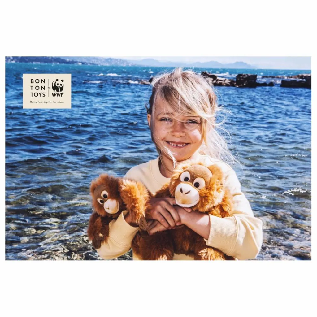 Bon Ton Toys Doudous, Peluches|Doudous Et Peluches|WWF - Peluche Chimpanzé |