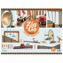 Sale Djeco Zig & Go Music - 52 pièces Multicolore